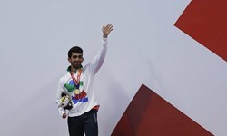 کسب چهارمین مدال طلا توسط مرد طلایی کاروان ایران