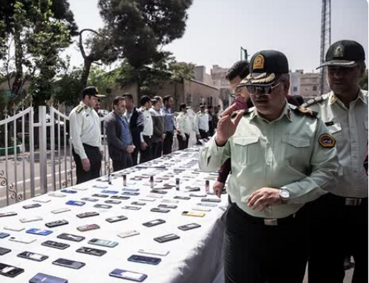 کشف بیش از ۵۰۰ موبایل سرقتی در عملیات پلیس آگاهی پایتخت/کاهش سرقت مسلحانه