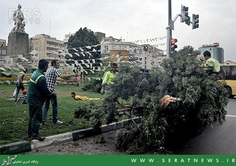 طوفان بی‌نام تهران از کجا آمد؟