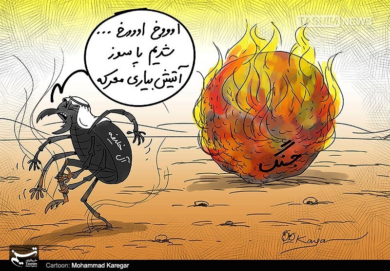 کاریکاتور/برخر مگس معرکه...