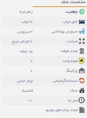 آپارتمان 17 میلیارد تومانی در تهران