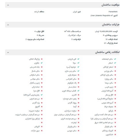 تصاویر / آپارتمان 14 میلیارد تومانی در تهران