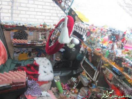 پرایدی با طراحی داخلی عجیب +عکس