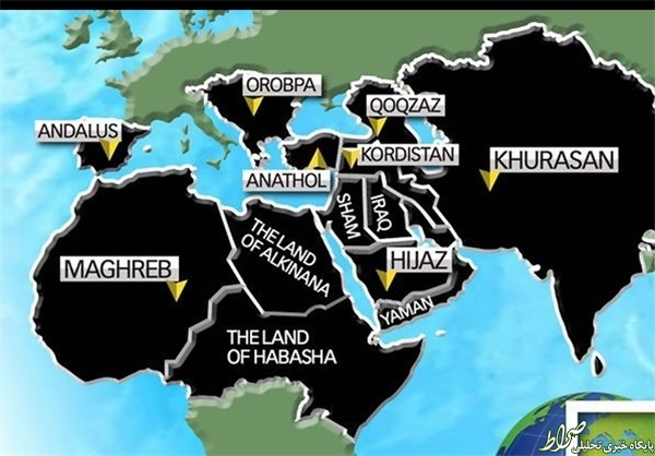 قلمرو ادعایی داعش در 2020 +نقشه