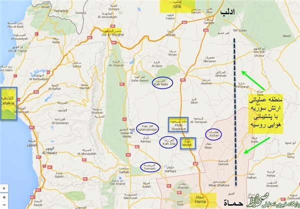 عملیات بزرگ ارتش سوریه در غرب+نقشه