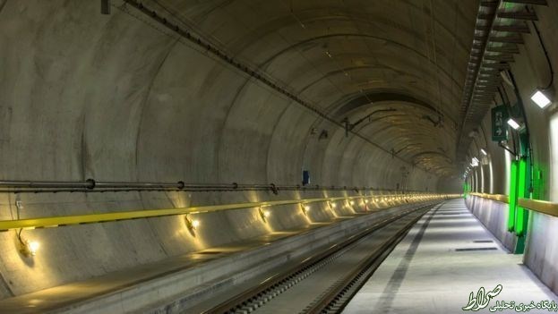 طولانی‌ترین مسیر تونلی راه‌آهن +تصاویر