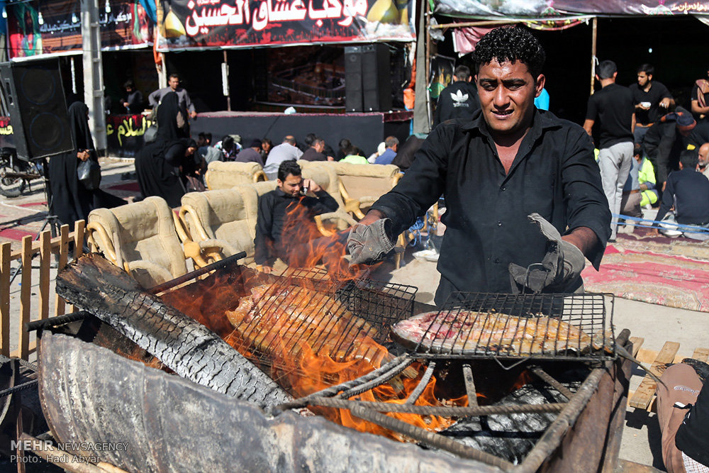 تصاویر/زائران اربعین در مرز شلمچه