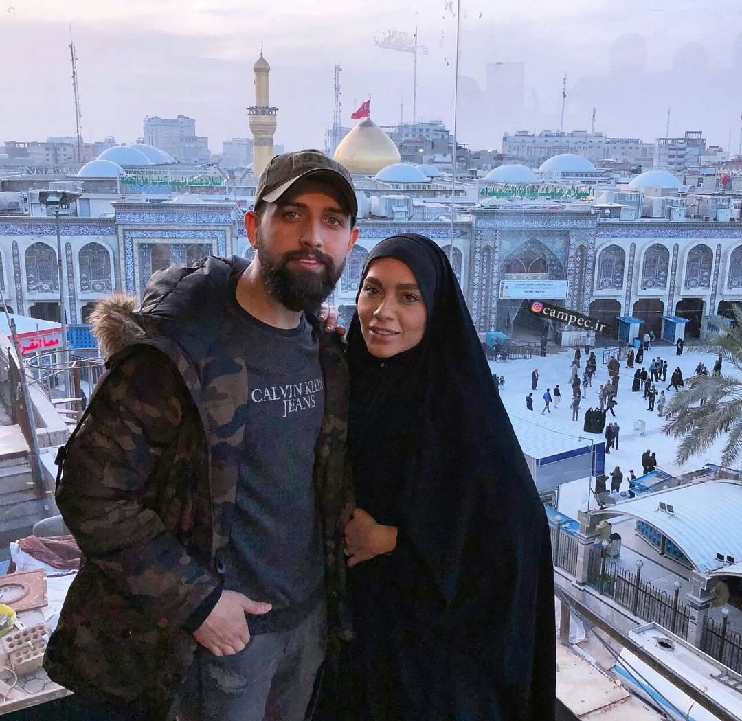 عکس جدید «محسن افشانی» و همسرش