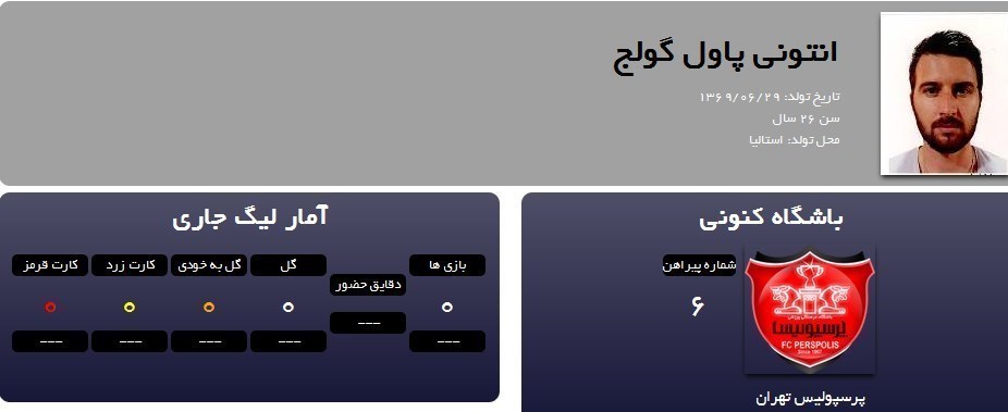 اختلاف چند صد میلیونی در قرارداد بازیکن پرسپولیس که هرگز به میدان نرفت + عکس