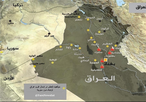داعش شهر جایگزین موصل را انتخاب کرد +نقشه