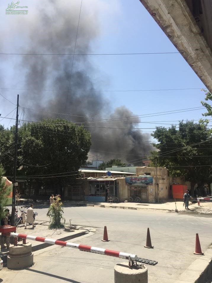 انفجار در کابل/ اخبار تاییدنشده از ورود مهاجمان به سفارت عراق +تصاویر
