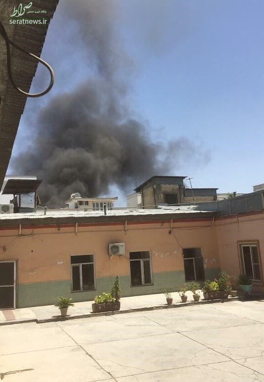 انفجار در کابل/ اخبار تاییدنشده از ورود مهاجمان به سفارت عراق +تصاویر