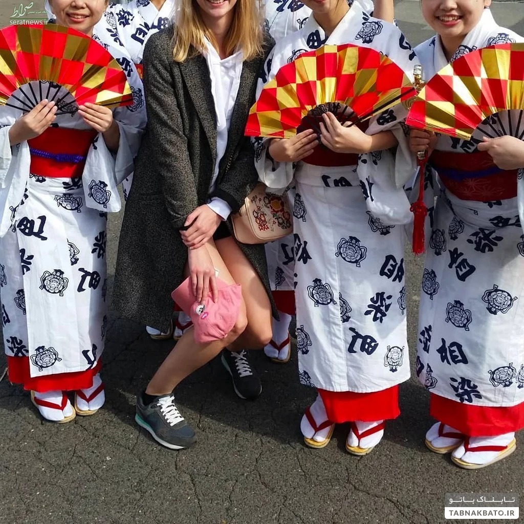دردسر قدبلندها در ژاپن +تصاویر