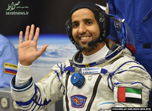 اولین فضانورد عرب در ایستگاه فضایی بین‌المللی +عکس
