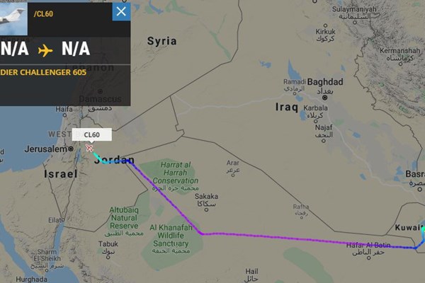 اخبار ضد و نقیض از فرود یک فروند هواپیمای کویتی در «تل آویو»