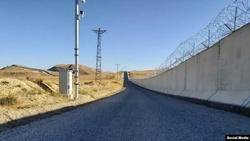 ترکیه: دیوار مرزی ۸۱ کیلومتری با ایران تکمیل شد