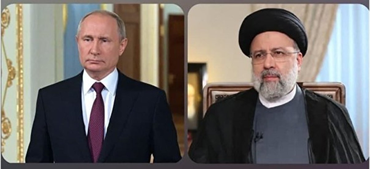 دیدار رؤسای جمهوری ایران و روسیه در کاخ کرملین