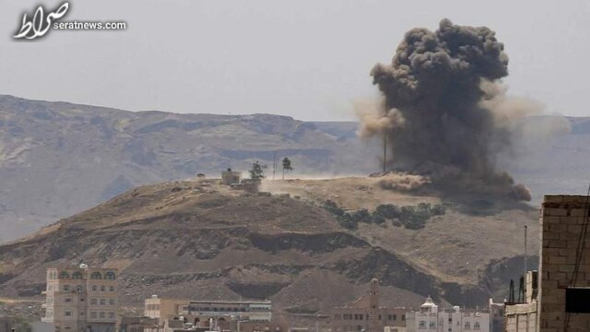 حمله جنگنده‌های ائتلاف عربی به استان‌های مختلف یمن