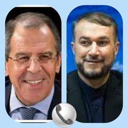 رایزنی تلفنی وزیران امور خارجه ایران و روسیه