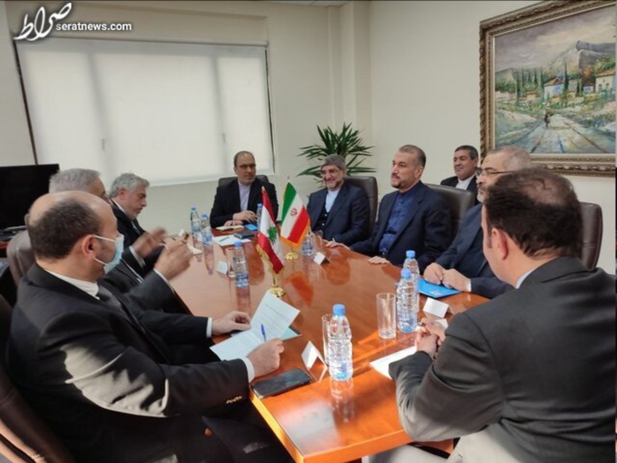 دیدار امیر عبداللهیان با رییس مجلس و وزیر امور خارجه لبنان
