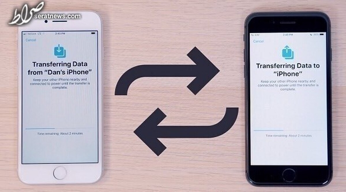 نحوه انتقال عکس از یک آیفون به آیفون دیگر