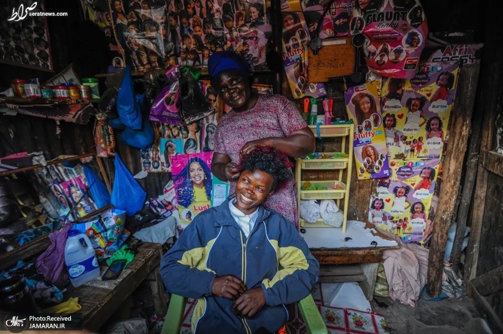 عکس/ آرایشگاه زنانه در آفریقا