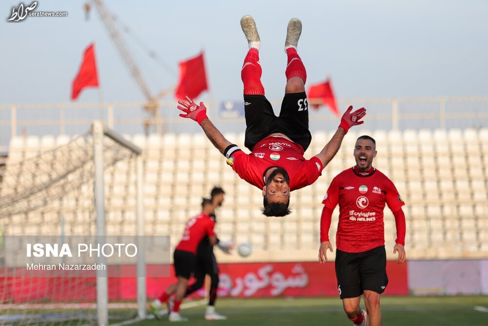 لحظه ناب عکاسی در بازی پرسپولیس