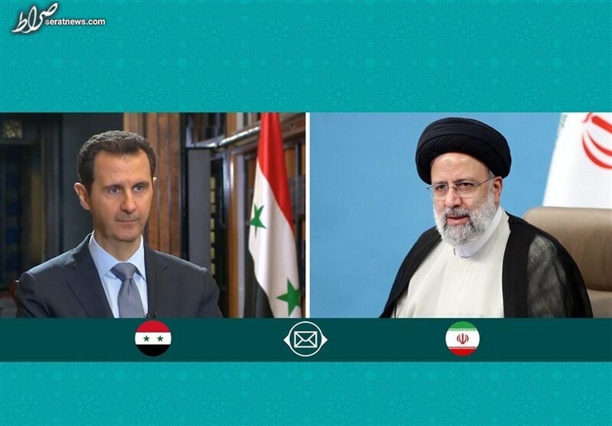 گفت‌وگوی تلفنی رئیسی و بشار اسد