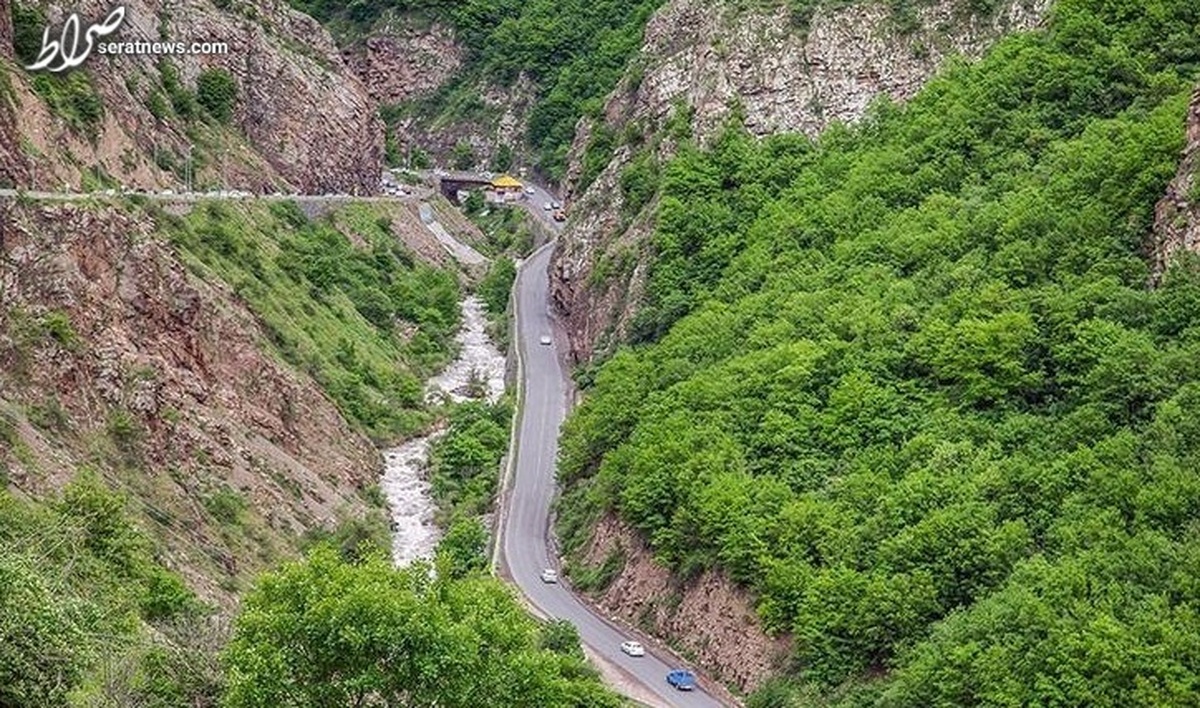 بازگشایی جاده چالوس تا ساعتی دیگر