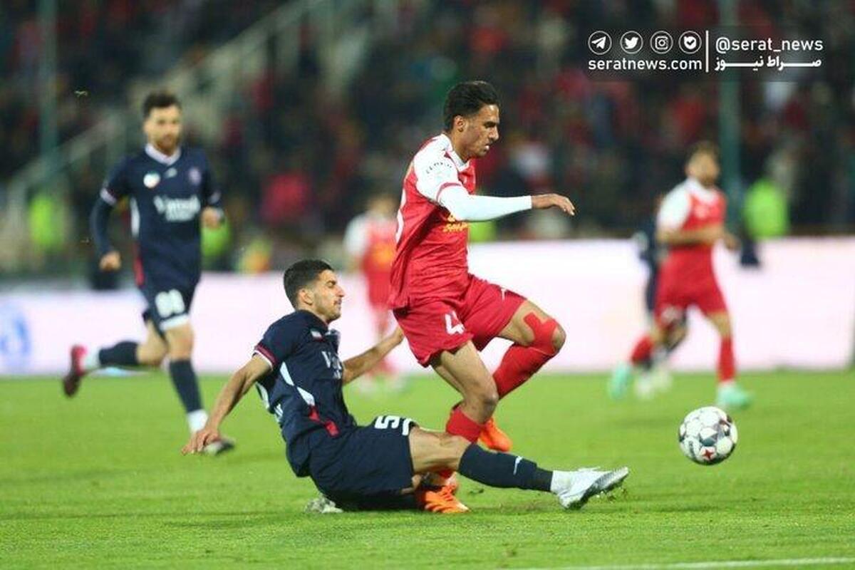 پرسپولیس با خوش شانسی پیروز شد