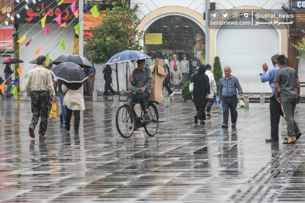 تهرانی‌ها منتظر باران باشند