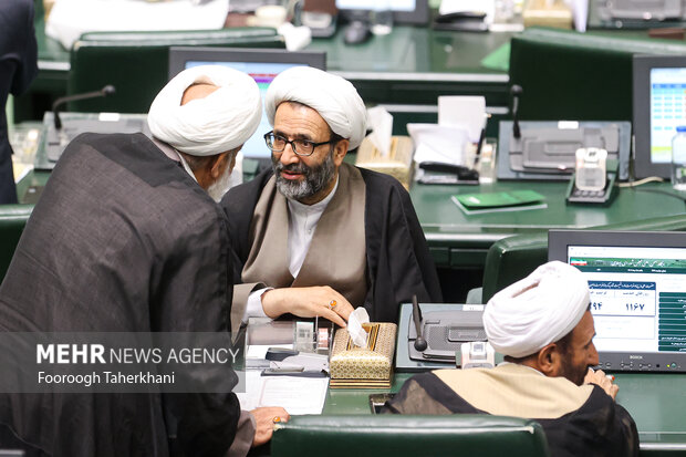 صحن علنی مجلس شورای اسلامی صبح روز یکشنبه ۱۵ مرداد ماه ۱۴۰۲ به ریاست محمد باقر قالیباف برگزار شد