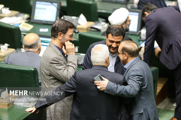 صحن علنی مجلس شورای اسلامی صبح روز یکشنبه ۱۵ مرداد ماه ۱۴۰۲ به ریاست محمد باقر قالیباف برگزار شد