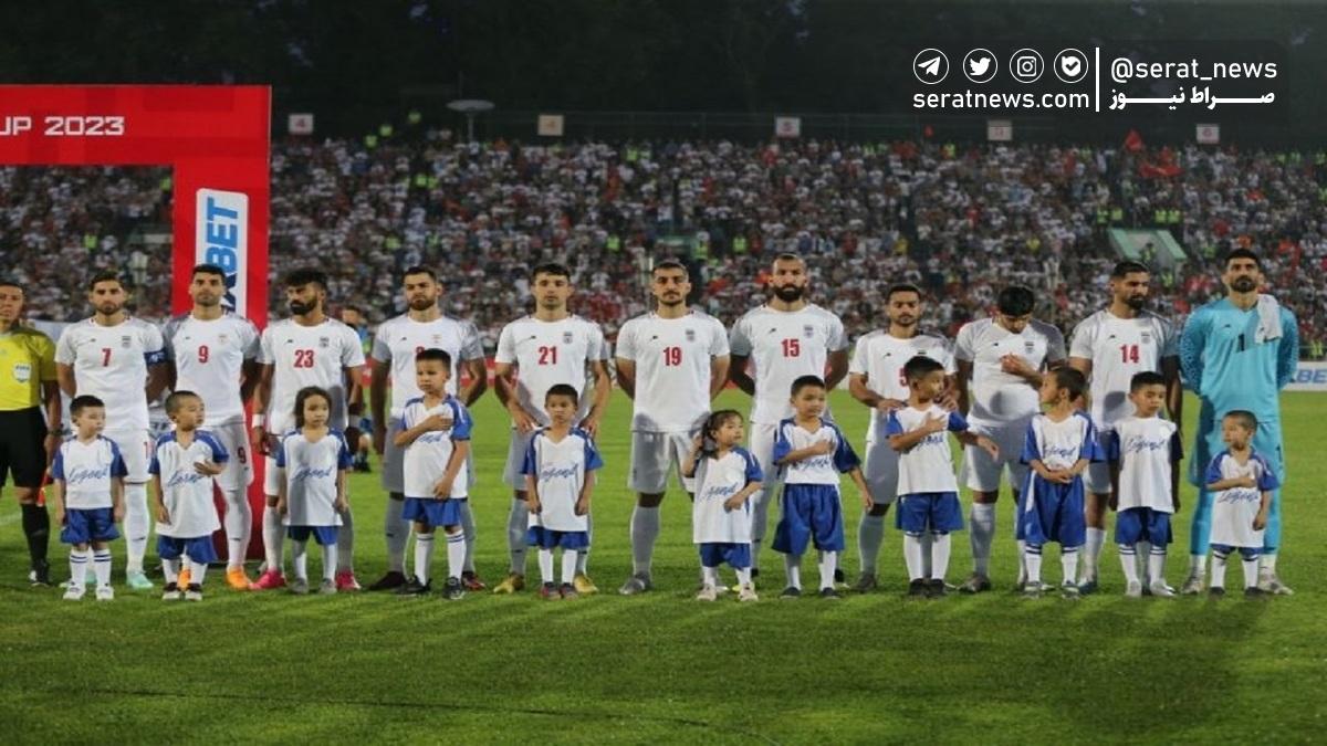 تیم ملی فوتبال ایران در ورزشگاه آزادی به مصاف آنگولا رفت