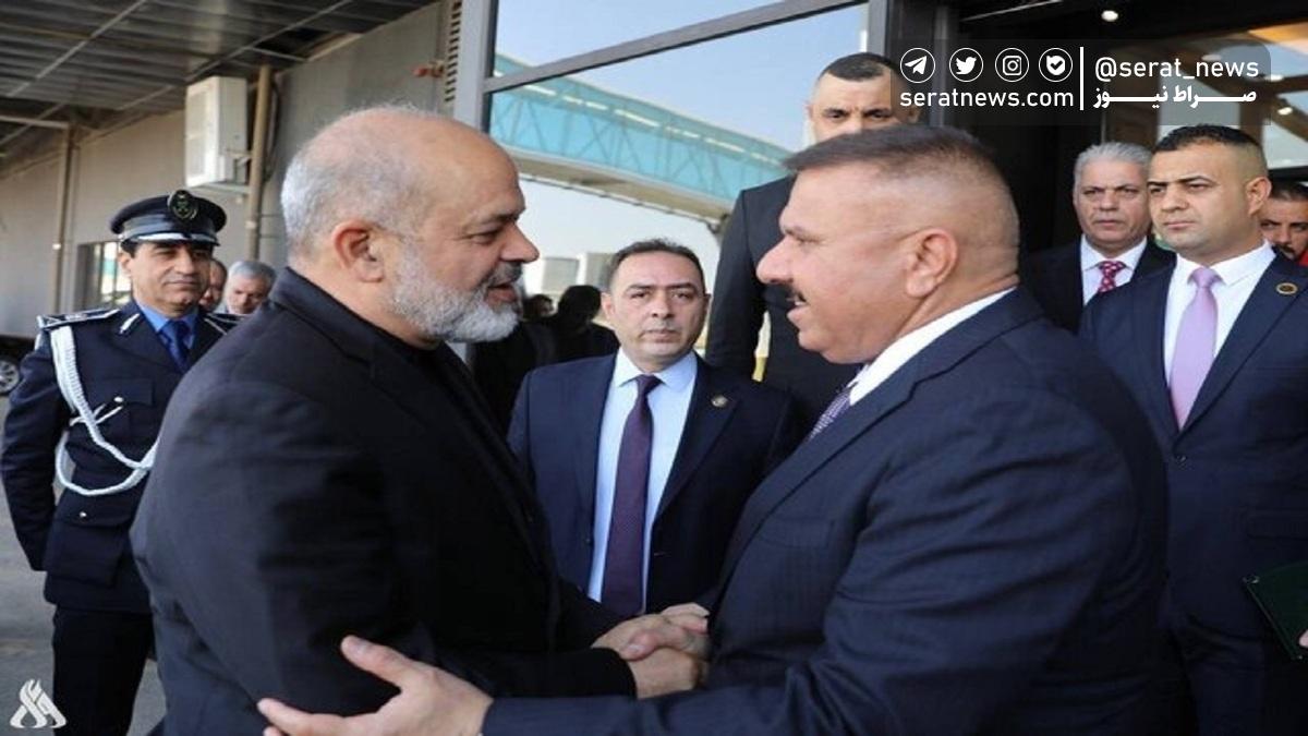 دیدار وزیر کشور با همتای عراقی در مرز خسروی