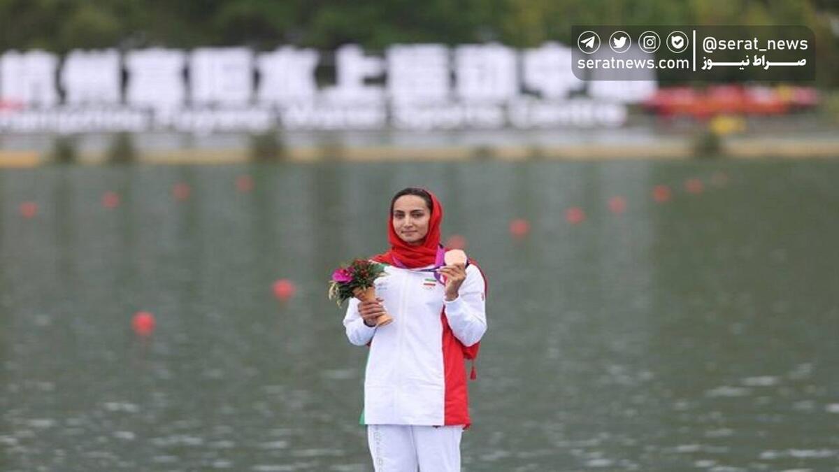 هدیه کاظمی نشان برنز را از آن خود کرد