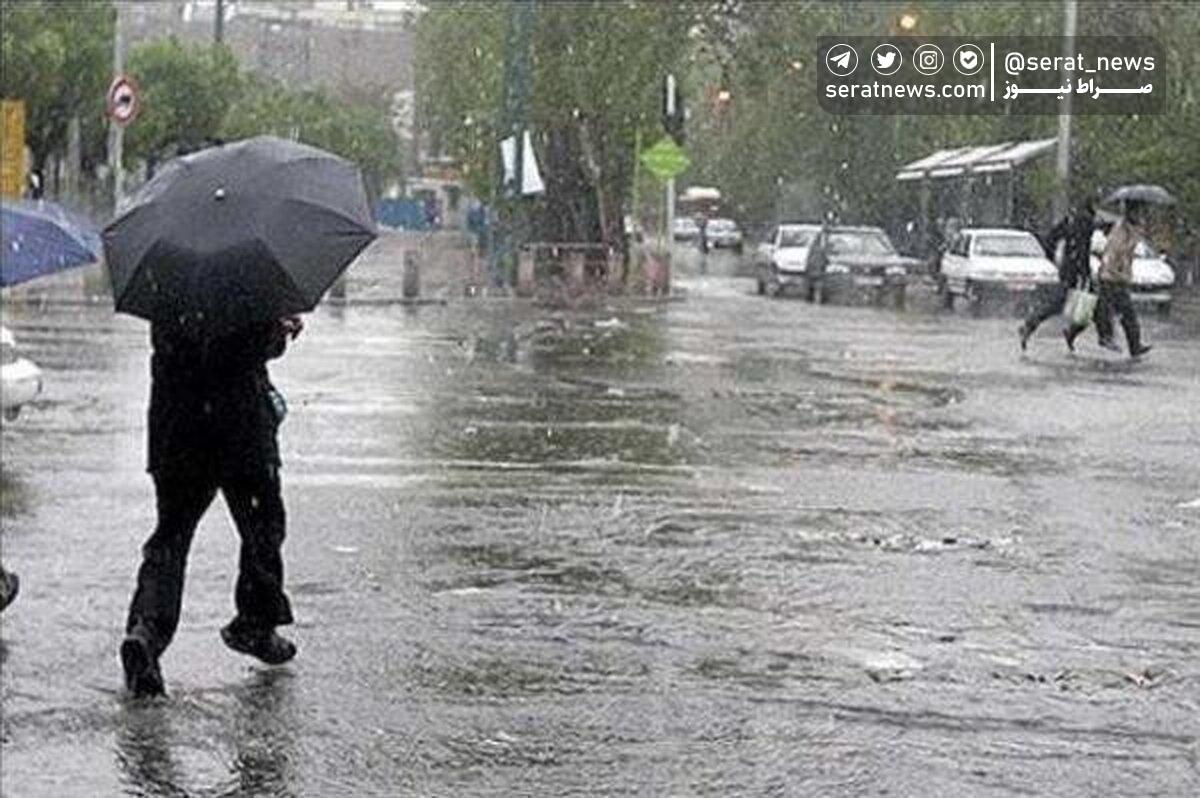 هشدار زرد هواشناسی؛ بارش باران در ۱۶ استان | کاهش دما تا ۱۰ درجه در بیشتر نقاط کشور