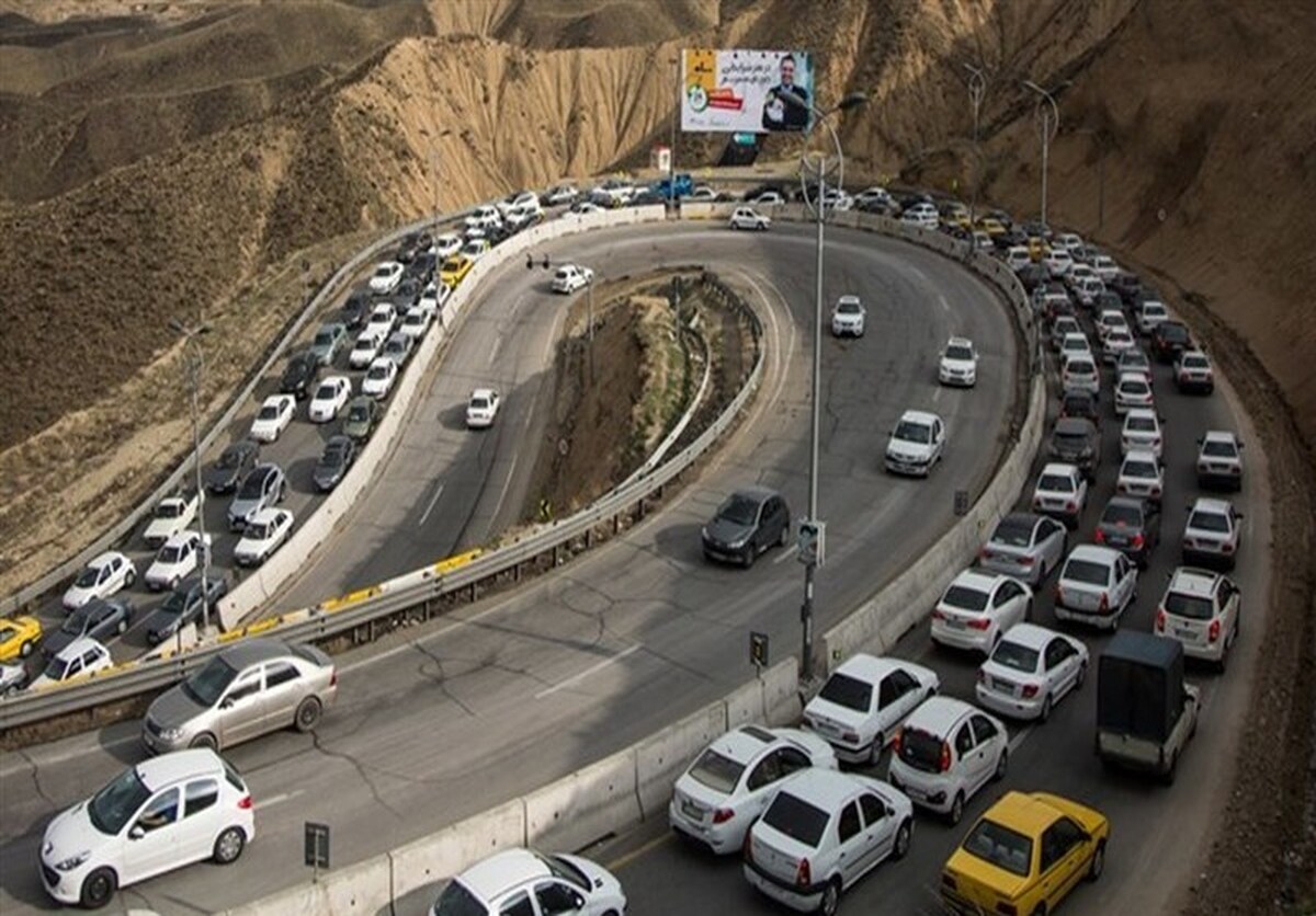 جاده چالوس و آزادراه تهران-شمال یک‌طرفه می‌شود  