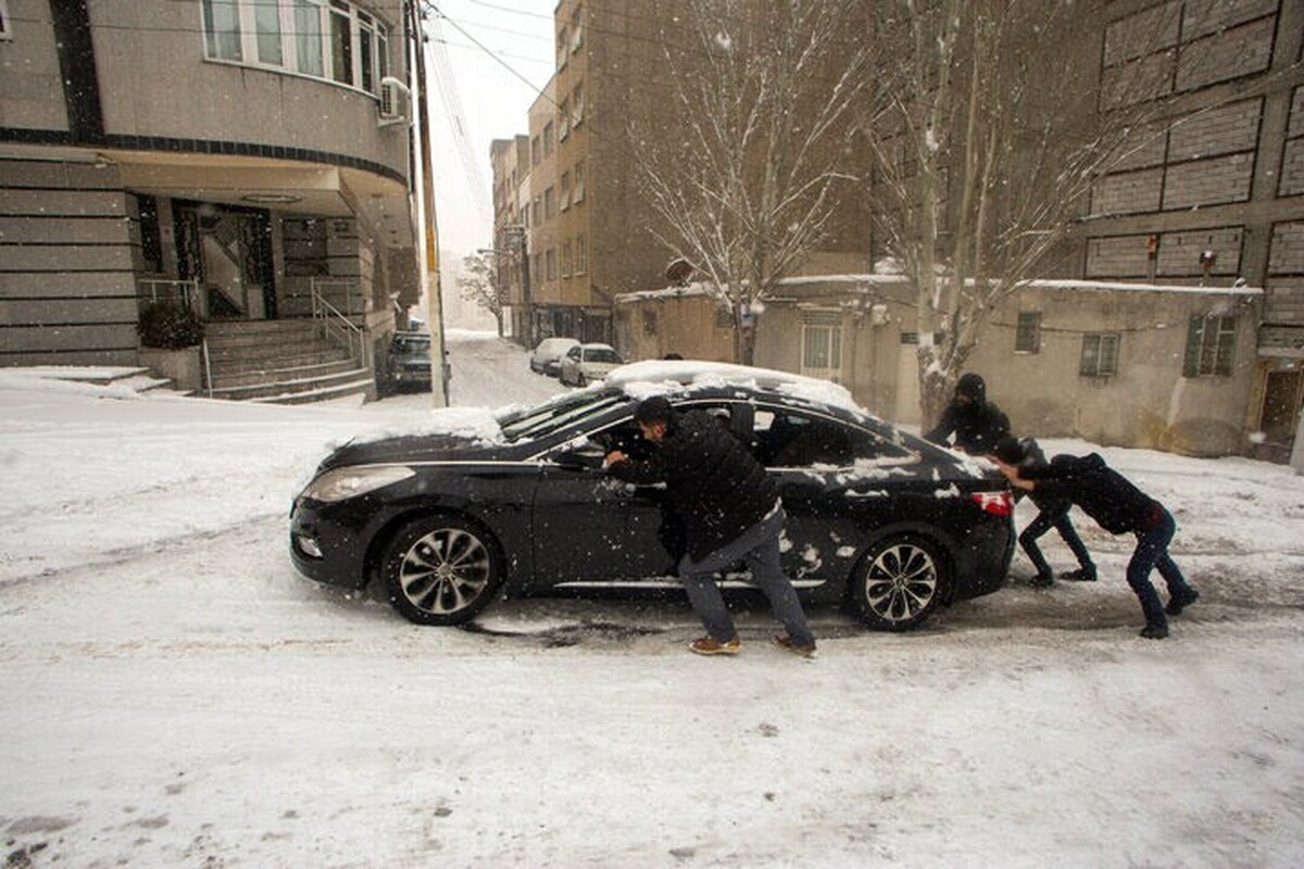 تهران یخ می‌زند