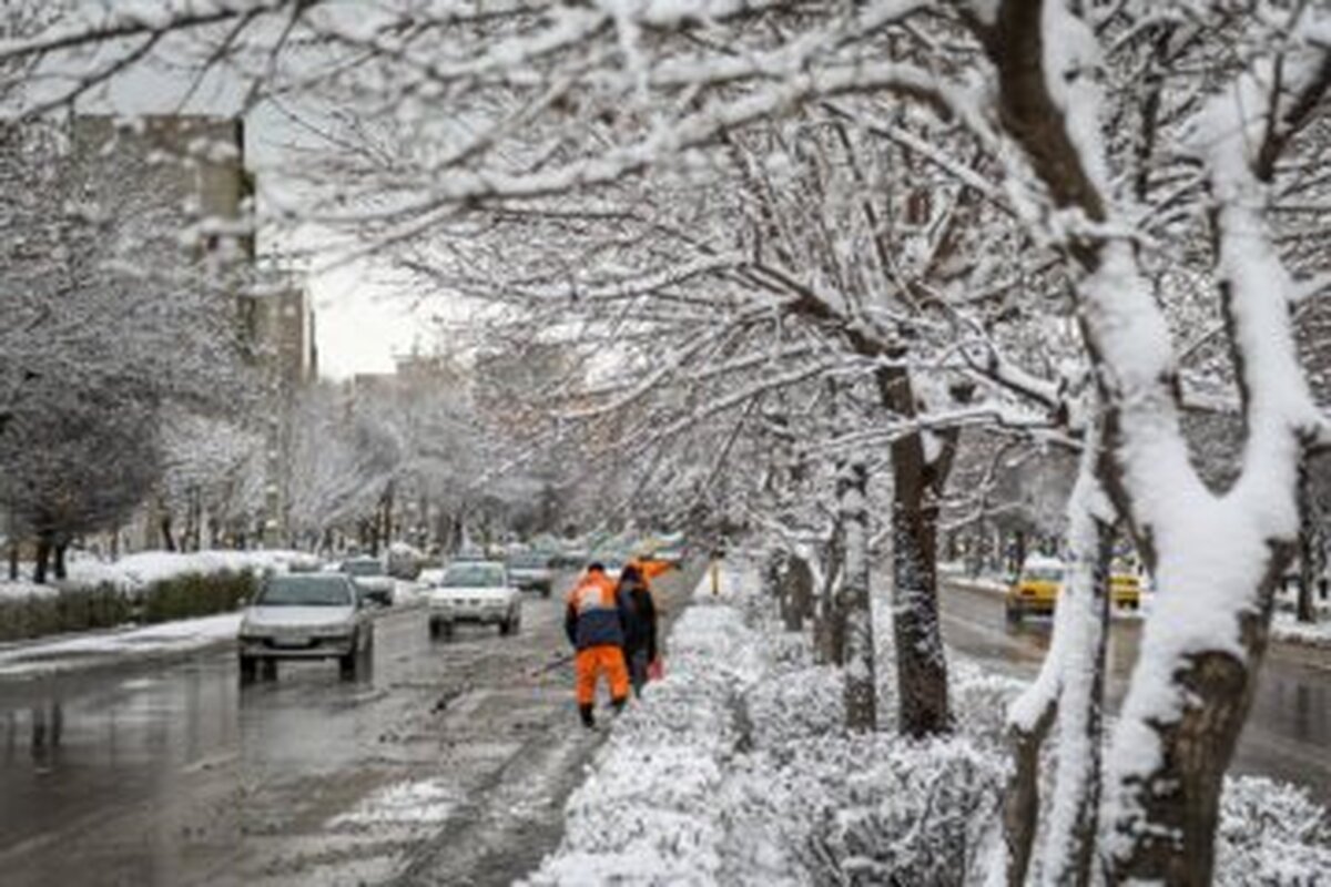 بارش برف و باران در ۱۸ استان کشور