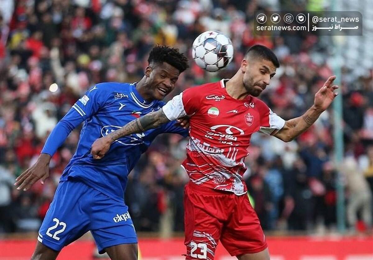 فیلم: لحظه گل زدن استقلال به پوسپولیس