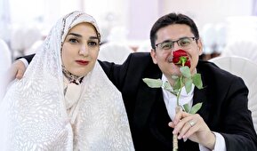 تصاویر| مراسم جشن ازدواج دانشجویان دانشگاه جامع امام‌ حسین (ع)