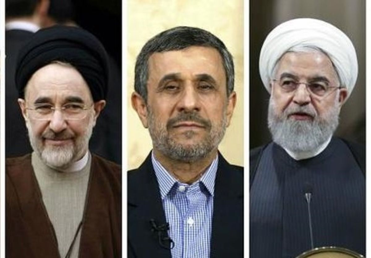 غیبت سه رئیس جمهور پیشین در مراسم تشییع پیکر ابراهیم رئیسی | چرا خاتمی، احمدی نژاد و روحانی غایب بودند؟