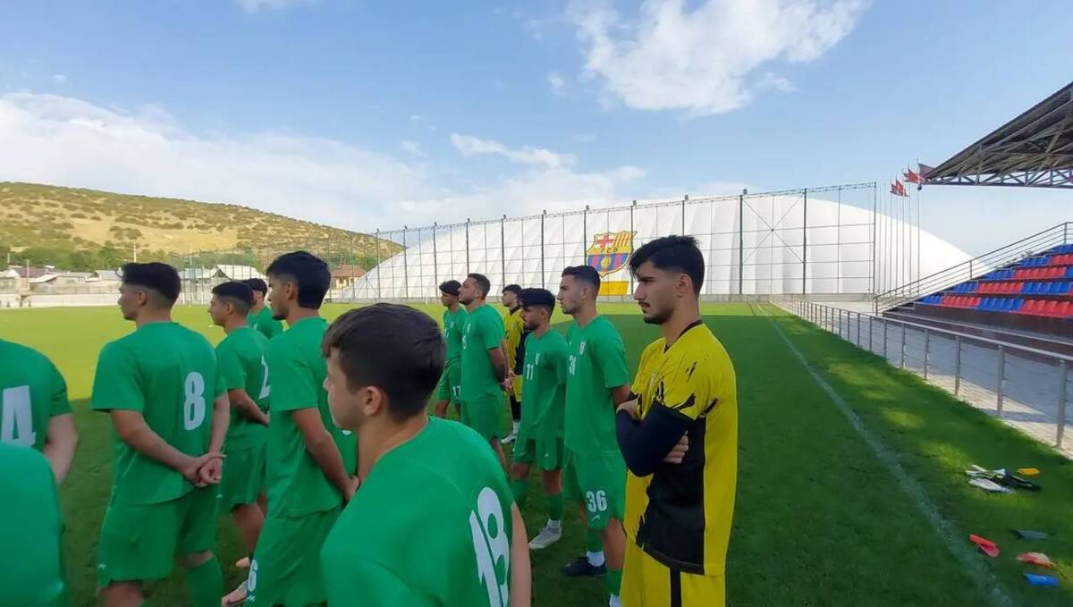 تیم ملی جوانان ایران در کمپ بارسلونا