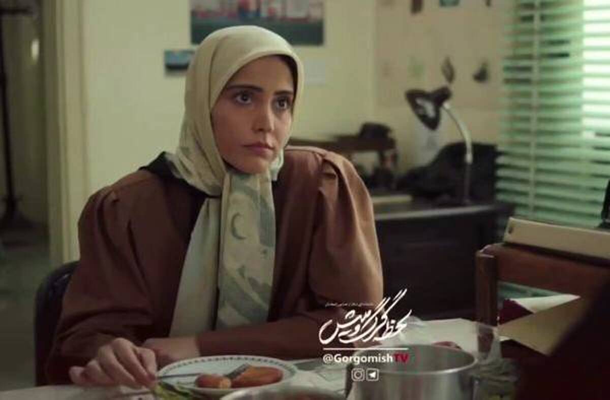 عکس خوش حسوحال خانم بازیگر لحظه گرگومیش